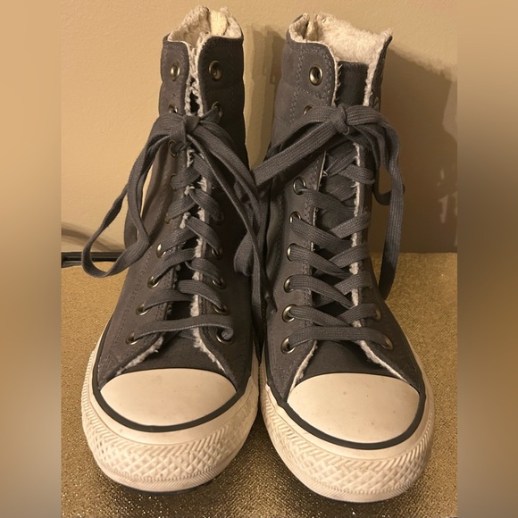 Converse Winterized High-Top Sneakers - Picture 4 of 10